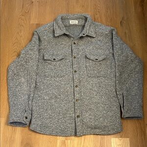 Taylor StitchMen's Heather Gray Shirt Jacket